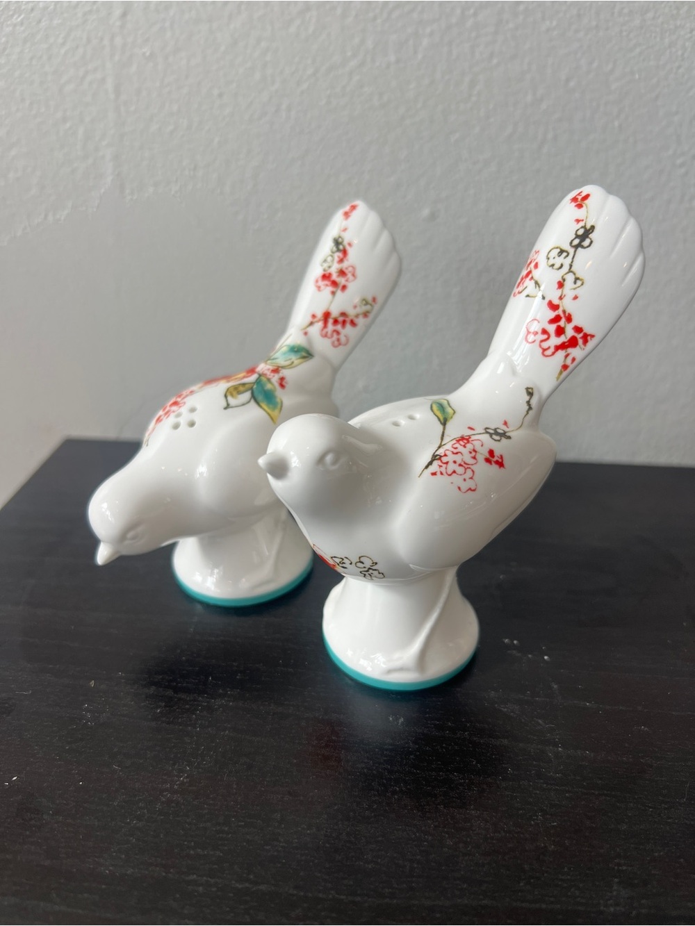 Lenox Chirp Figural Bird Salt & Pepper Shakers